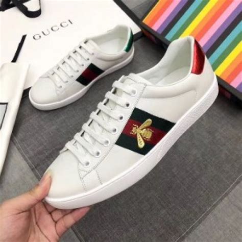 gucci white shoes replica